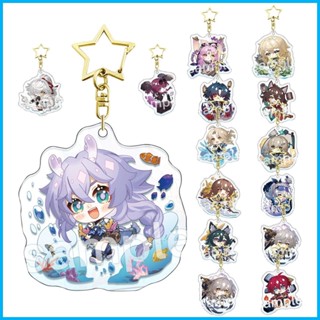 honkai Star Rail Keychains 9cm honkai mini pendant