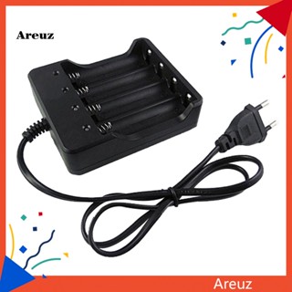 Are ที่ชาร์จแบตเตอรี่ลิเธียม 42V 4 ช่อง ปลั๊ก EU US 18650 ชาร์จเร็ว