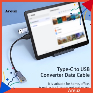 Are OTG อะแดปเตอร์แปลงสายเคเบิล Type-C เป็น USB ความเร็วสูง 2-in-1 สําหรับโทรศัพท์มือถือ