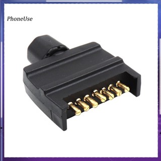 ปลั๊กพ่วงลากจูงโทรศัพท์ 12V 7 Pin แข็งแรง สําหรับคาราวาน
