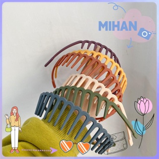 Mihan ที่คาดศีรษะกันลื่นสีดําสําหรับผู้หญิงและผู้ชาย