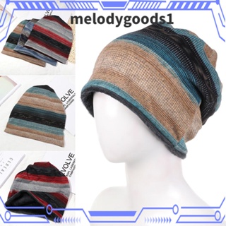 MELODYGOODS1 ผ้าโพกหัว หมวกบีนนี่ ยืดหยุ่น ผมร่วง ผ้าคลุมศีรษะ