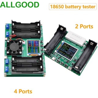 Allgoods โมดูลทดสอบความต้านทานแบตเตอรี่ลิเธียม Type-C ดิจิทัล MAh 18650