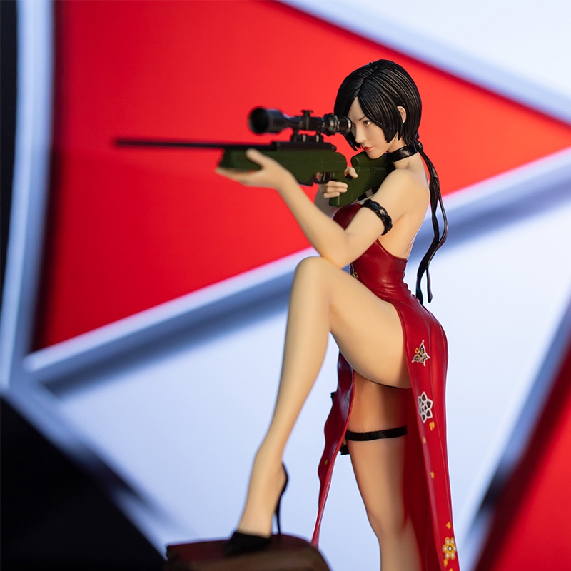 โมเดลฟิกเกอร์ PVC รูป Resident Evil Biohazard Ada Wong ขนาด 34 ซม. คุณภาพสูง ของเล่นสะสม ของขวัญ สําหรับเก็บสะสม