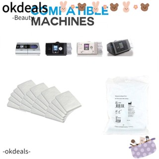 OKDEALS ไส้กรอง CPAP แบบใช้แล้วทิ้ง อุปกรณ์เสริม CPAP ที่สะดวกเป็นพิเศษ 10 ชิ้น|สําหรับ Resmed Airsense