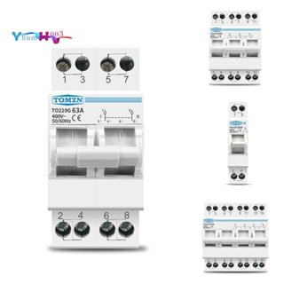 Tomzn 63A MTS สวิตช์แยกวงจรเบรกเกอร์ แบบแมนนวล