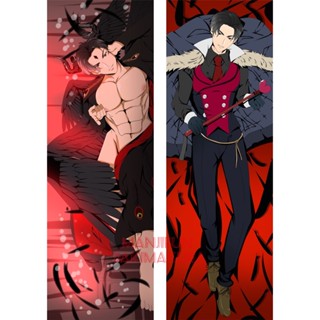 Obey Me! Lucifer ปลอกหมอนอิง ลายการ์ตูนอนิเมะ Dakimakura ขนาด 50x150 ซม. 1211046