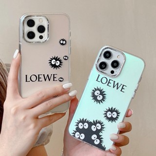 เคสป้องกันโทรศัพท์มือถือ ลายเลเซอร์ สีเงิน สีดํา สําหรับ iPhone 14ProMax 13 12 11