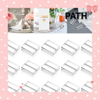 PATH Table Numbers Holder Crafts Romantic Paper Clamp Photos Clips Desktop Decoration Wedding Supplies Clamps Stand