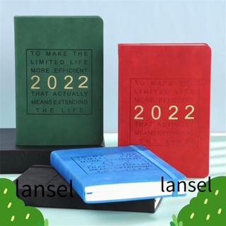Lansel สมุดโน้ตไดอารี่ ปฏิทิน ขนาด A5 365 วัน 2022 หลากสี DIY