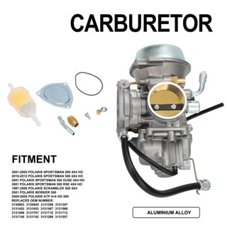 JFG MOTO Carburetor 2001-2005 Polaris Sportsman 500 2001 Polaris Sportsman 500 DUSE RSE Worker 500 1997-2009 Polaris Scrambler 500 4X4 2004-2005 Polaris ATP 4×4 HO 500