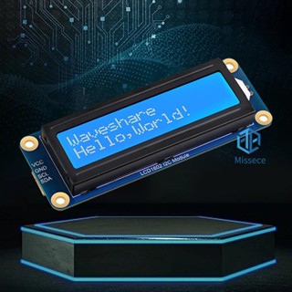 โมดูลหน้าจอ LCD 3.3V 5V LCD1602 I2C 16x2 สําหรับ Arduino Raspberr -au [Missece.th]