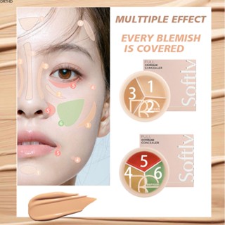 [พร้อมส่ง] 3 Color Concealer Palette Concealer Acne Spots Dark Circles Tear Trough Long Lasting Waterproof Makeup Concealer