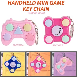 Mini Memory Game Console Keychain Handheld Fidget Sensory Toy Stress Relief