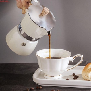 Darnell Moka Pot Italian Cappuccino เตาอบไฟฟ้า แบบแมนนวล สไตล์วินเทจ