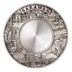 Selwin Pewter Sarawak Pewter Plate (S, M, L )