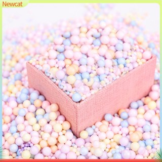 {Newcat} ลูกบอลโฟม หลากสีสัน สําหรับตกแต่ง 1 แพ็ค