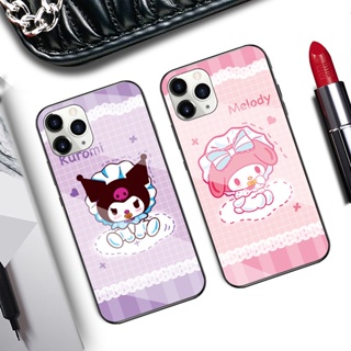 เคสโทรศัพท์มือถือแบบแก้วแข็ง ลาย Hello Kitty Melody Pachacco Cinnamoroll น่ารัก สําหรับ OPPO Reno 10x zoom 4 Lite 7 4G 5G Pro 3 2 2F 2Z