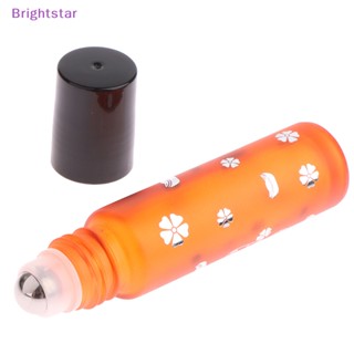 Brightstar ขวดลูกกลิ้งเปล่า สีเงิน 10 มล. สําหรับเดินทาง