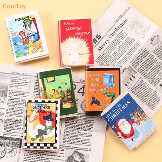 Cooltoy โมเดลนิตยสารหนังสือการ์ตูนจําลอง 1:12 DIY สําหรับตกแต่งบ้านตุ๊กตา 6 ชิ้น ต่อชุด