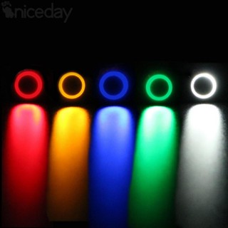 ปุ่มกดสลับ 110-220V เปิดปิด สเตนเลส 22 มม. มีไฟ LED ล็อคในตัว
