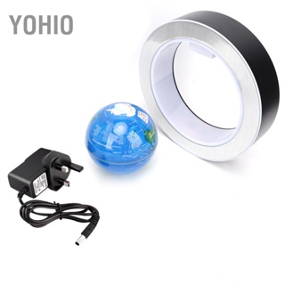 Yohio Levitating Globe ลูกโลกลอยได้พร้อมไฟ LED Magnetic Field Levitation World Map UK Plug 100‑240V