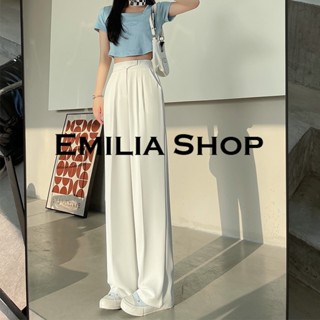 EMILIA SHOP  กางเกงขายาว กางเกงขายาวผู้หญิง สไตล์เกาหลี  ins High quality Unique fashion A93L4RR 36Z230909