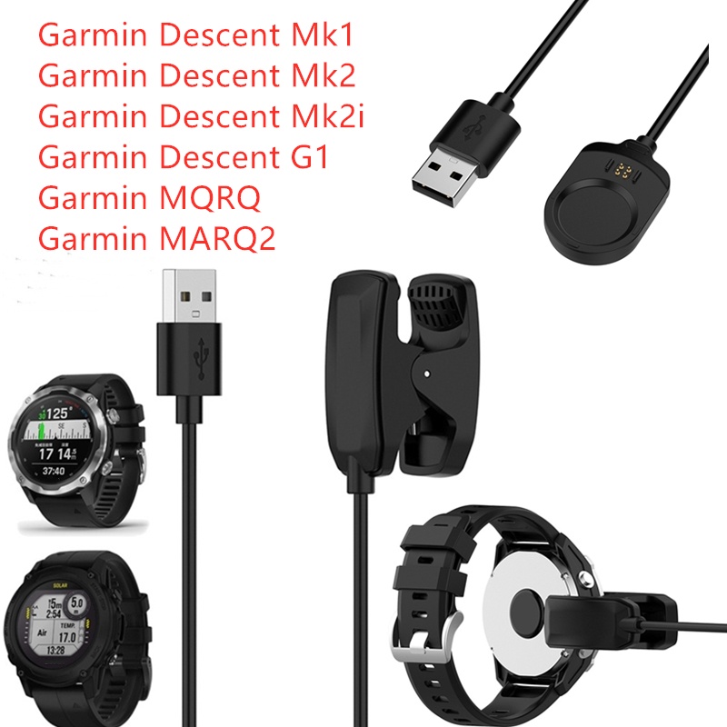 สําหรับ Garmin Descent Mk Mk3 2/ Mk2i 3i/ Garmin Descent G2 G1 สายชาร์จนาฬิกา Garmin Marq MARQ2 Char
