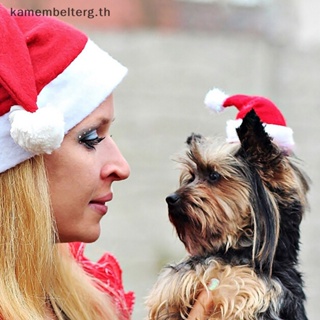 Kam หมวกซานต้าคลอส ขนาดเล็ก สําหรับสัตว์เลี้ยง สุนัข แมว