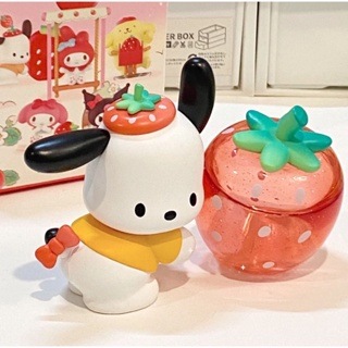 ของแท้ โมเดลฟิกเกอร์ Sanrio Strawberry Manor Series Mystery Box 17LU