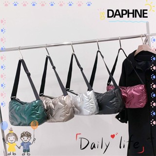 Daphne กระเป๋าสะพายไหล่ กระเป๋าถือ ผ้าฝ้าย แฟชั่นสําหรับสตรี