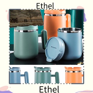 Ethel1 แก้วกาแฟ อเนกประสงค์ 480 มล. พร้อมหูจับ และฝาปิด สําหรับเดินทาง