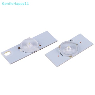 Gentlehappy ลูกปัดโคมไฟ SMD 3V 6V พร้อมฟิลเตอร์เลนส์ออปติคอล สําหรับซ่อมแซมทีวี LED 32-65 นิ้ว 20 ชิ้น