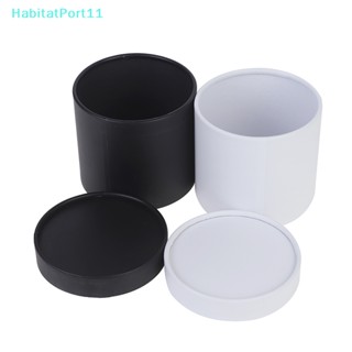 Habitatport กล่องกระดาษใส่ของขวัญ ทรงกลม ลายดอกไม้ 1 ชิ้น