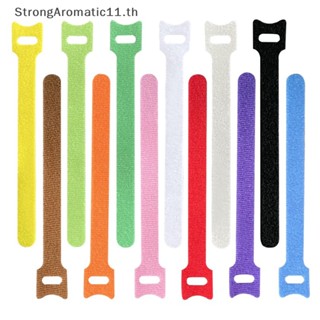 Strongaromatic อุปกรณ์จัดเก็บสายเคเบิ้ล ใช้ซ้ําได้ 10 ชิ้น