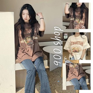 900Shop📌เสื้อยืดแขนสั้น สกรีนลาย MARTINAROSE คอกลม 2 สี