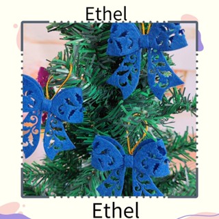 Ethel1 โบว์ เครื่องประดับแฟชั่น ของขวัญคริสต์มาส สําหรับตกแต่งบ้าน DIY 5 ชิ้น