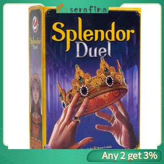 เกมกระดาน RF Splendor Duel การ์ดเกมกลยุทธ์ เพื่อความบันเทิงตอนกลางคืน สําหรับเด็ก ครอบครัว ปาร์ตี้