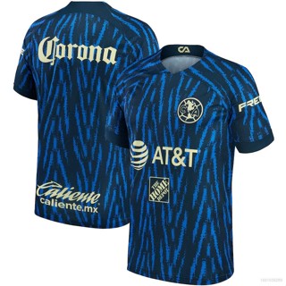 เสื้อกีฬาแขนสั้น ลายทีมชาติฟุตบอล Away Jersey Club 22-23 Club America สําหรับผู้ชาย และผู้หญิง