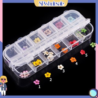 ขายส่ง|  กล่องพลาสติกใส 12 ช่อง กันฝุ่น ประหยัดพื้นที่ สําหรับเก็บเครื่องประดับ ลูกปัด 5 ชิ้น