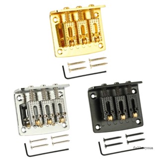 Fol สะพานสายกีตาร์ โลหะผสมสังกะสี 3 สาย แบบเปลี่ยน