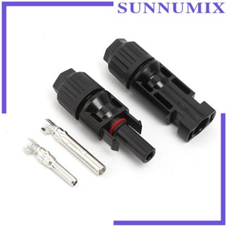 [Sunnimix] โมดูลเชื่อมต่อพลังงานแสงอาทิตย์ IP67 1000V 14 12 10AWG สําหรับแผงพลังงานแสงอาทิตย์ 30A Pv 2 ชิ้น