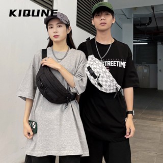 KIQUNE   กระเป๋าสะพาย ข้าง กระเป๋าผู้หญิงสะพายข้าง 2023 new  สไตล์เกาหลี พิเศษ Stylish Chic L91THB4 37Z230910