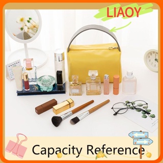 Liaoy Reticule กระเป๋าเครื่องสําอาง ความจุสูง สําหรับเดินทาง