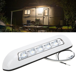 HJ001 RV LED Porch กันสาด Light Bar 385LM 6500K IP66 กันน้ำภายในกลางแจ้งสำหรับ Motorhome Marine เรือ DC 12V