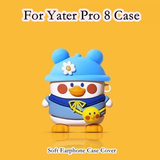 【ของแท้】เคสหูฟัง แบบนิ่ม ลายการ์ตูน สําหรับ Yater Pro 8 Yater Pro 8