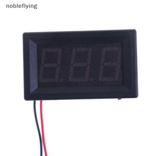 Nf AC 70-500V โวลต์มิเตอร์ดิจิทัล หน้าจอ LED 2 สาย ทดสอบแรงดันไฟฟ้า nobleflying