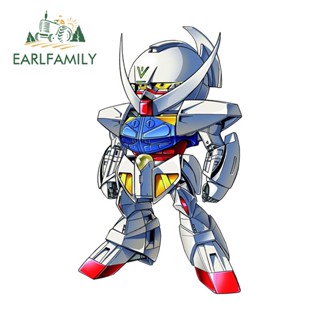 Earlfamily สติกเกอร์ไวนิล ป้องกันรอยขีดข่วน ลาย GOD GUNDAM ขนาด 13 ซม. x 8.0 ซม. สําหรับตกแต่งประตูรถยนต์