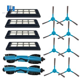 ชุดอะไหล่แปรงหลัก แปรงด้านข้าง แผ่นกรอง Hepa แบบเปลี่ยน สําหรับหุ่นยนต์ดูดฝุ่น Cecotec Conga 3090