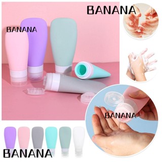 Banana1 ขวดบีบซิลิโคน รีฟิล สําหรับใส่แชมพู ล้างมือ